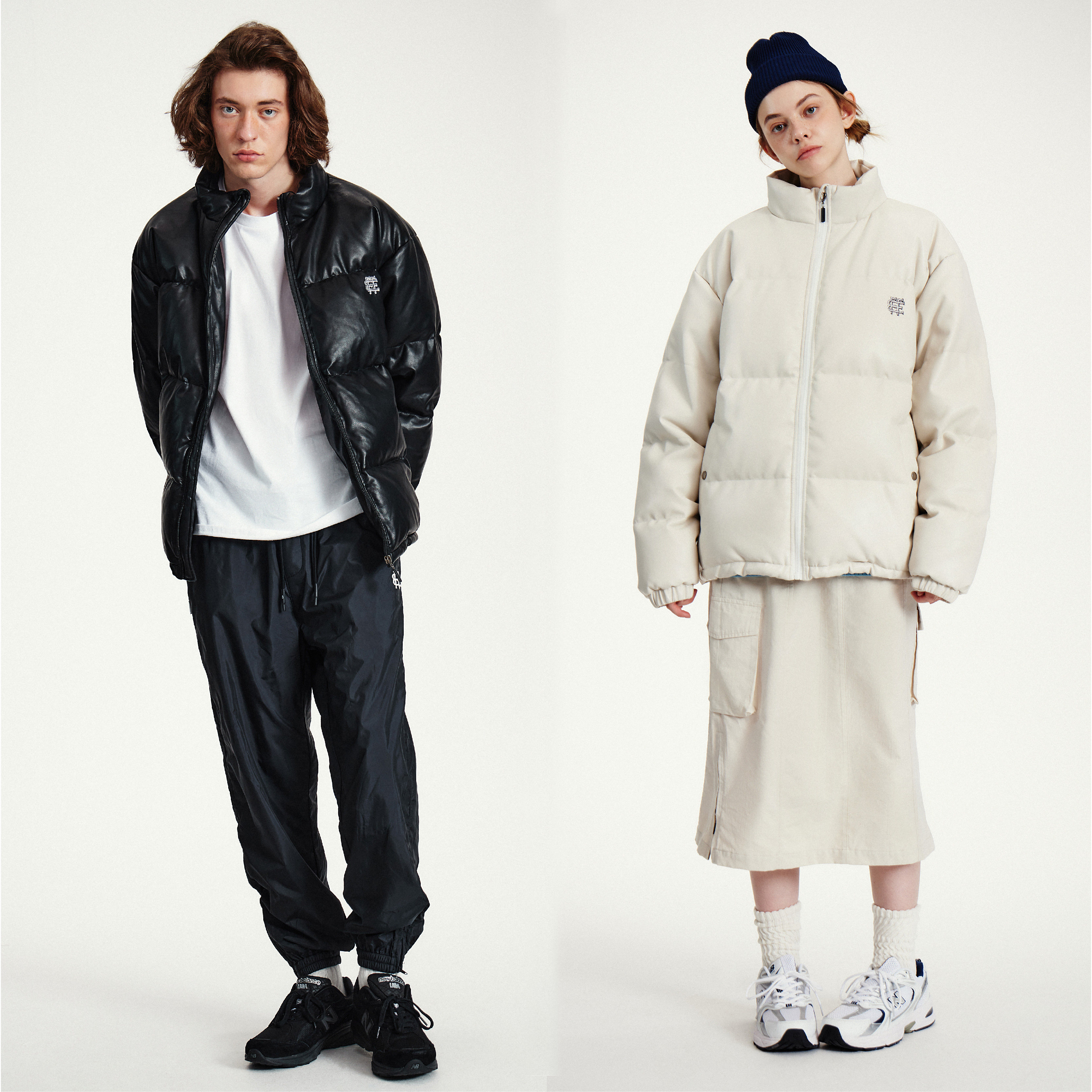 CMF美式复古圆领日常羽绒服