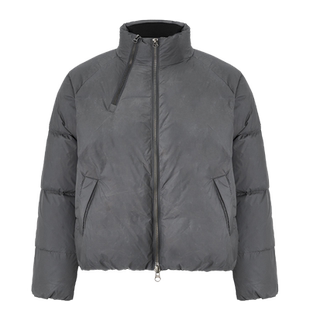 CMF立领宽松面包服外套男冬季新款复古潮牌短款保暖白鸭绒羽绒服