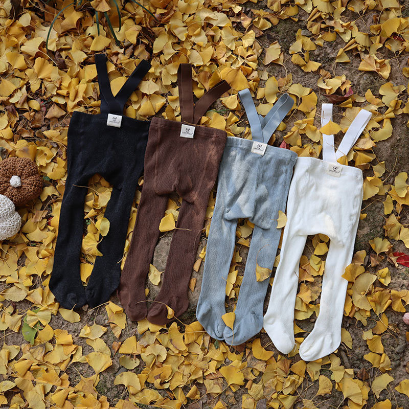 ins春秋婴幼儿西班牙风背带连脚打底裤袜男女宝宝百搭举重打底裤,童装/婴儿装/亲子装,儿童袜子(0-16岁),淘宝优惠券,粉丝福利购,淘宝优惠卷