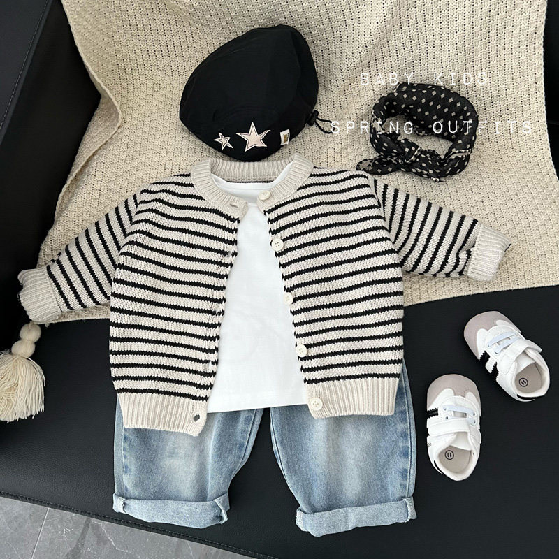 婴儿春装衣服2026男女宝宝新款针织开衫外套韩版周岁春秋毛衣开衫,童装/婴儿装/亲子装,毛衣/针织衫,淘宝优惠券,粉丝福利购,淘宝优惠卷