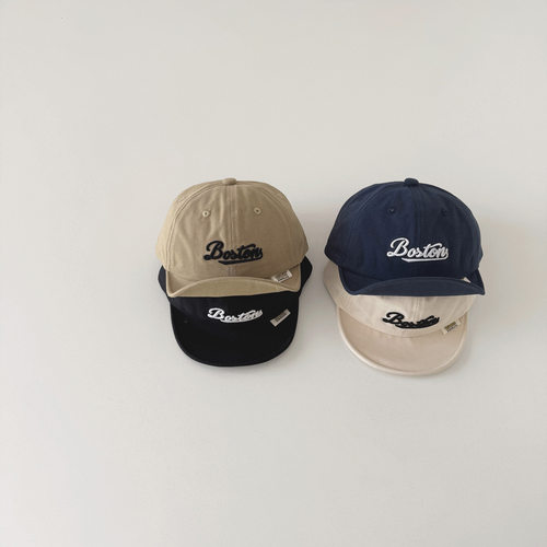 春秋男女宝宝软檐百搭帽子婴幼儿童百搭潮范棒球帽外出遮阳鸭舌帽