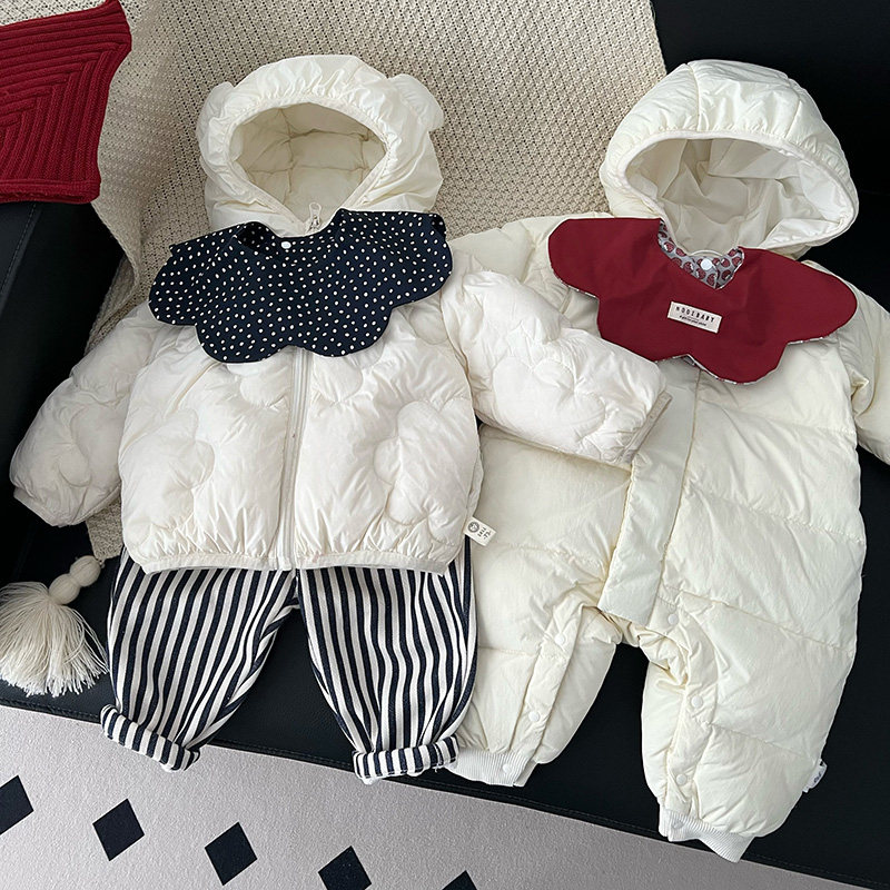 男女宝宝冬装衣服冬季婴幼儿显白可爱羽绒外套儿童外出白色羽绒服,童装/婴儿装/亲子装,羽绒服,淘宝优惠券,粉丝福利购,淘宝优惠卷