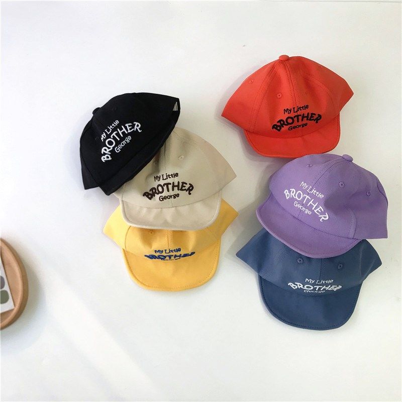 INS男女宝宝春夏秋糖果色字母刺绣软檐帽子婴儿鸭舌帽棒球遮阳帽,童装/婴儿装/亲子装,帽子,淘宝优惠券,粉丝福利购,淘宝优惠卷