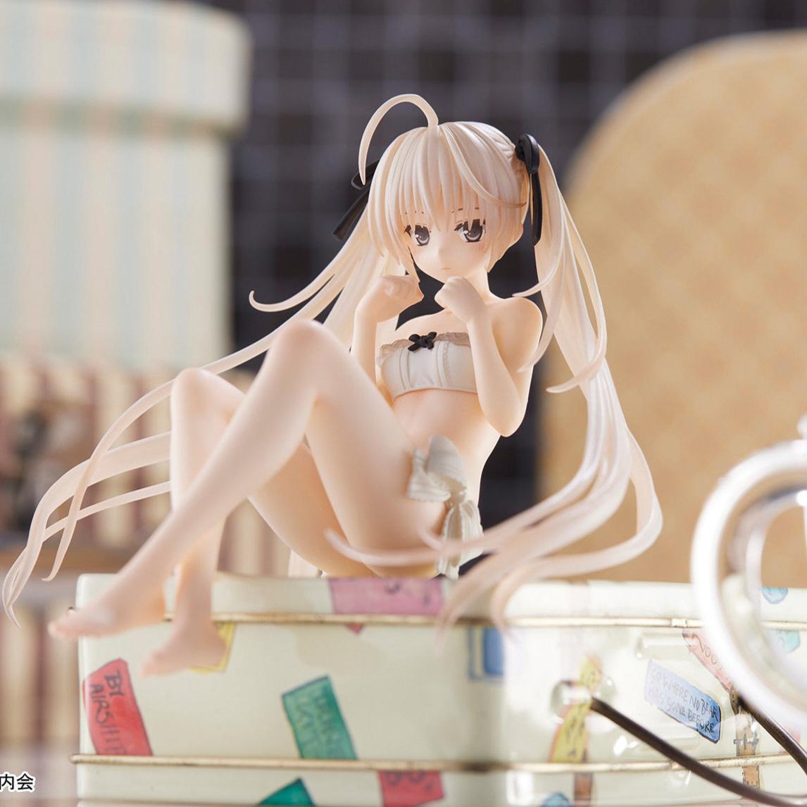 泳圈穹妹手办春日野穹缘之空景品模型二次元美少女动漫手办批发