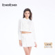 bebe2026春季 160101 饰H型百搭衬衫 新款 女士气质通勤风立体花朵装