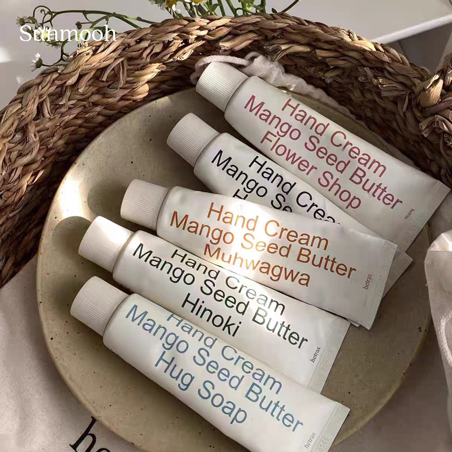 【品牌直发】Oy热卖hetras香氛护手霜无花果酒店木质滋润保湿韩国