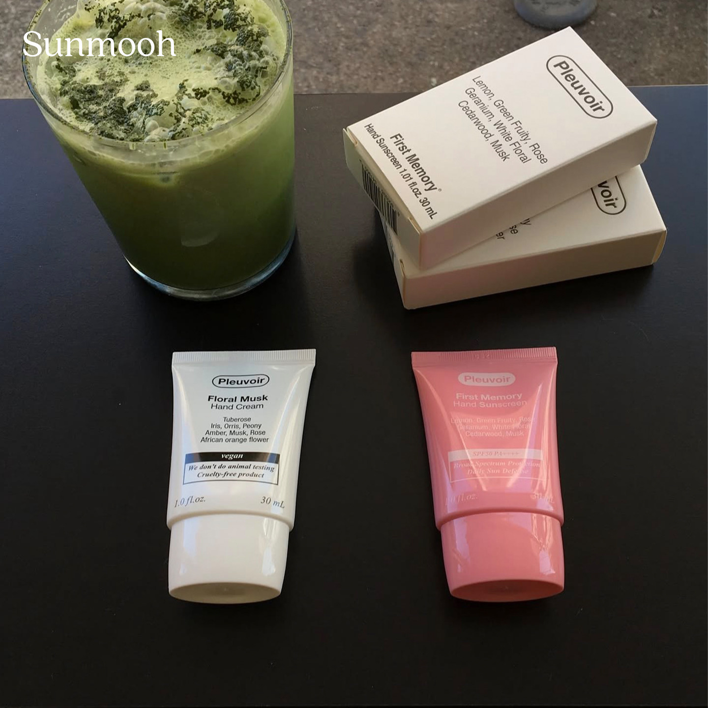 【Sunmooh】防晒护手霜Pleuvoir粉色香氛保湿滋润玫瑰初恋的味道