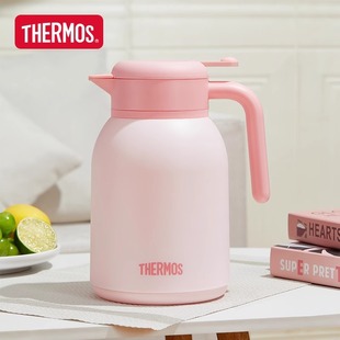 膳魔师红胆玻璃热水壶大容量热水瓶封闭式 1500G新 壶嘴TEHD