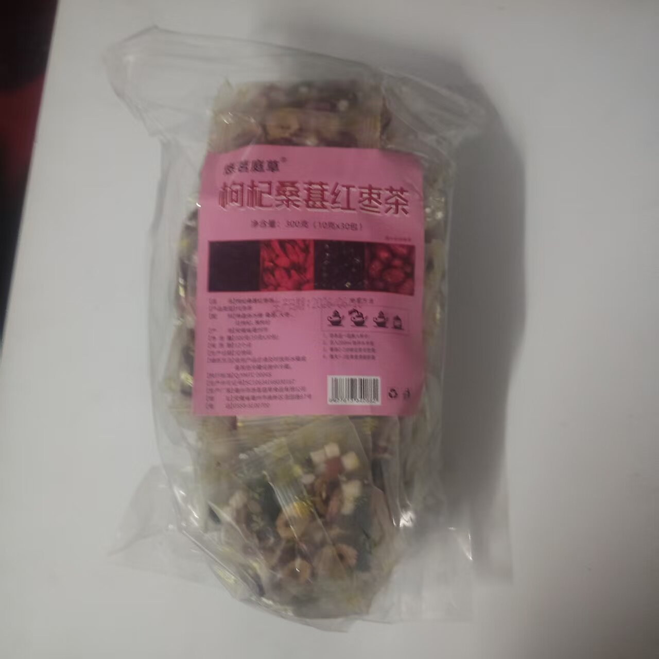 正品包邮枸杞桑葚红枣茶袋装组合型花茶茶包代用茶