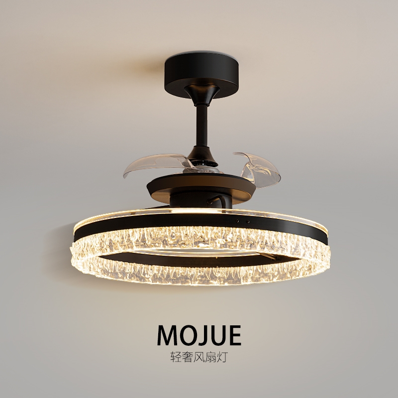 2025新款隐形风扇灯意式极简电扇