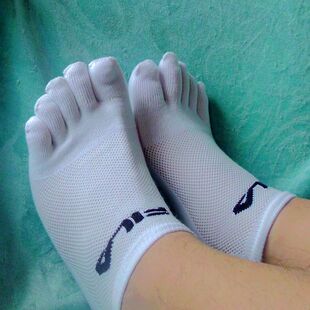 (10双装)包邮网面黑色运动五指袜分有5脚指头的袜子小码短筒有跟