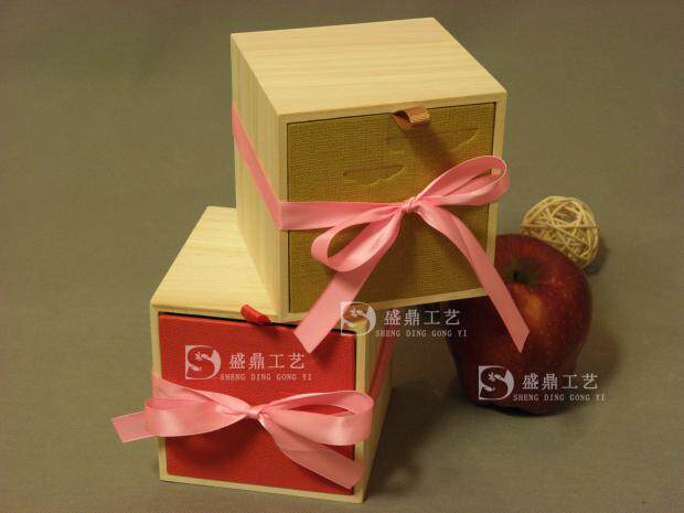 圣诞节苹果木盒平安果礼盒平安夜圣诞礼品