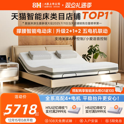 8H智能撑腰电动床ProMax