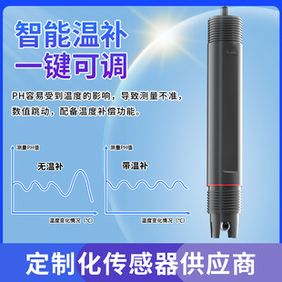 在电极量线质探头工业PH值检测仪水监测水RP传感器O检测质酸碱度