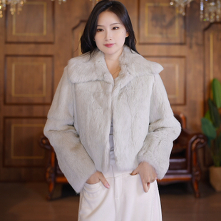 时尚 兔毛外套 2519 YLYY 泡芙辣妈专属