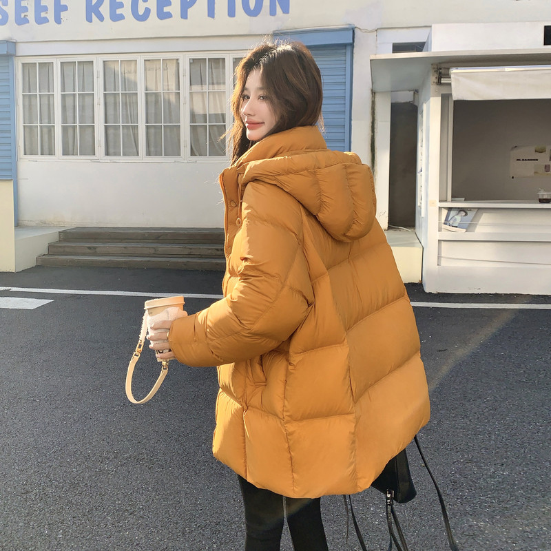 2C221-F220-P450K678【已出货】爱马橙新标90绒羽绒服,女装短外套,2C221