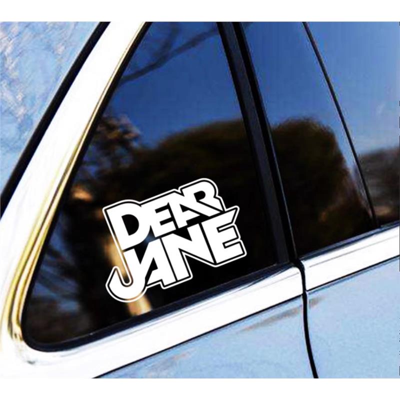 dearjane车贴香港乐队车贴油箱盖玻璃车身装饰贴纸防水反光应援贴