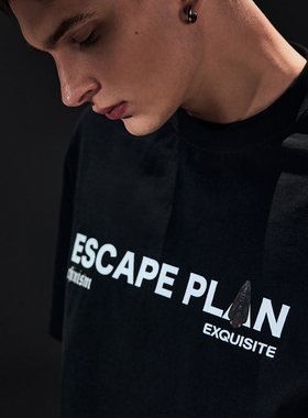 限量「金蝉脱壳」CHINISM × EXQUISITE李斯丹妮联名 重磅短袖T恤