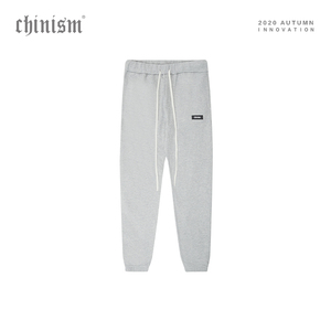 CHINISM CH运动卫裤男春秋潮牌ins宽松潮流抽绳束脚美式休闲裤子