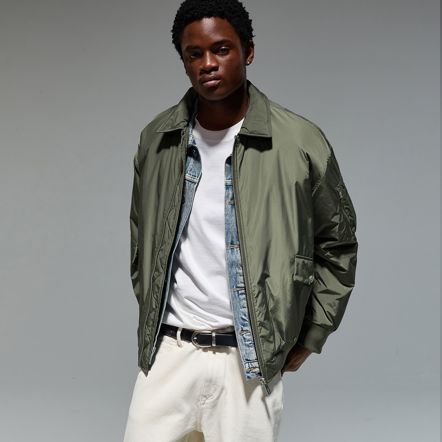 CHINISM赤尘重磅棉服外套男