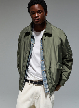 CHINISM丨美式飞行员夹克棉服男潮牌冬季保暖棉袄加厚棉衣外套