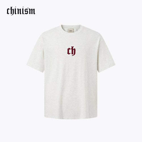 CHINISM赤尘刺绣logo凉感T恤男