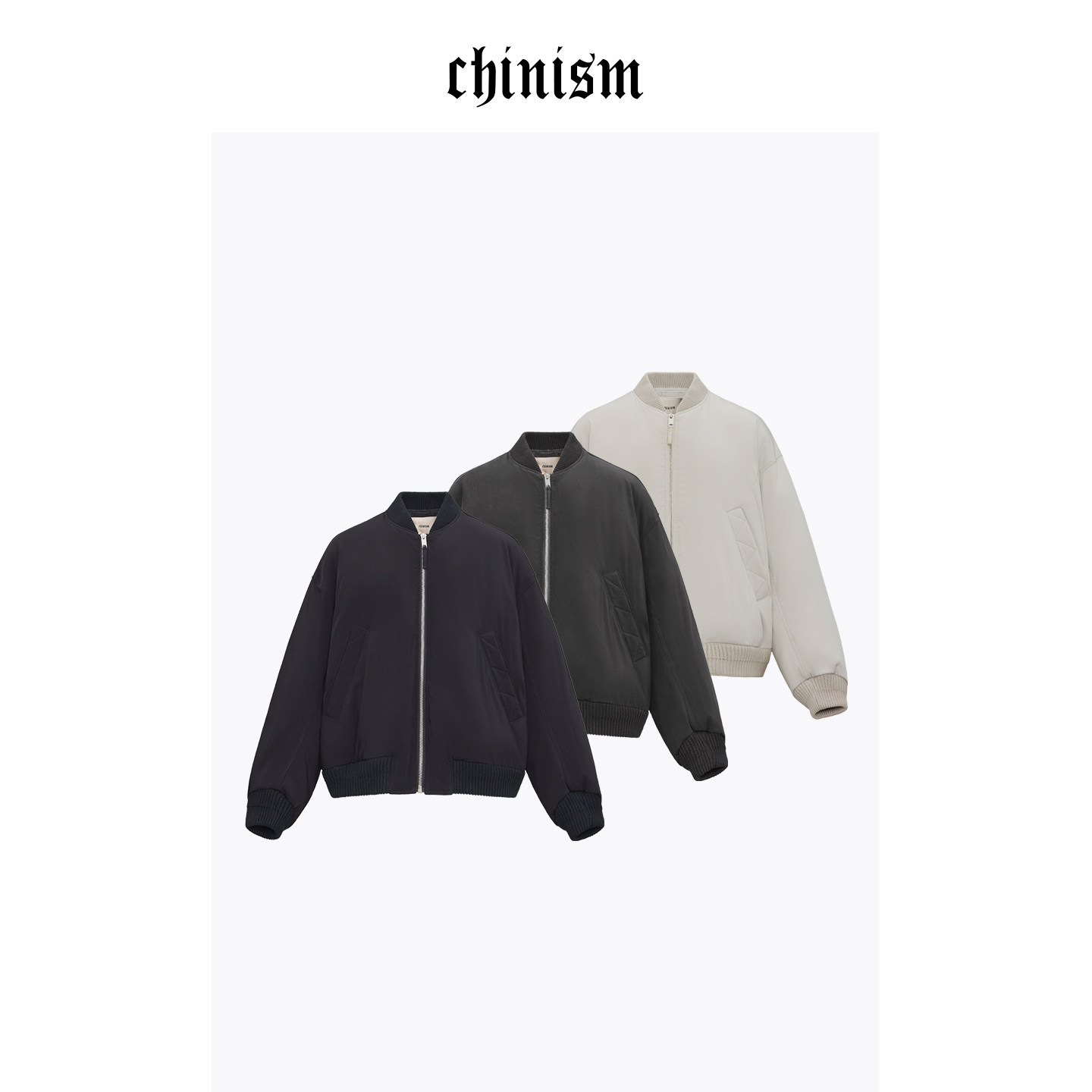 CHINISM丨MA1棒球领飞行夹克棉服男冬季美式男士加厚保暖棉衣外套,男装,棉衣,淘宝优惠券,粉丝福利购,淘宝优惠卷