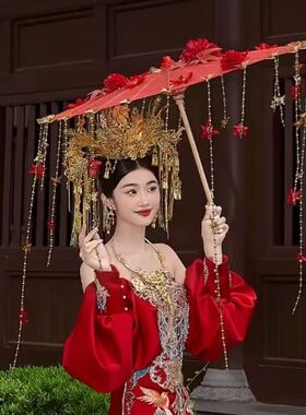 外景新中式婚纱摄影拍照道具