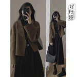 早秋穿搭一整套超火套装裙女今年流行漂亮减龄两件套秋装2025新款