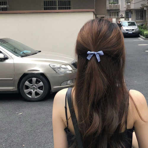 高颜值氛围感蝴蝶结头绳