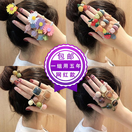 头绳韩版网红橡皮筋森系