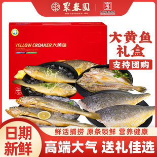 聚春园x海名威大黄鱼礼盒海鲜甄选大礼包黄鱼鲞黄鱼柳生鲜伴手礼