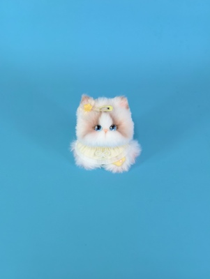 【摘星星布偶】原创设计森系摆件成品猫咪玩具汽车挂件小猫包挂