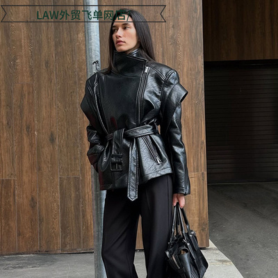 Women'sCasualLeatherJacketCoat