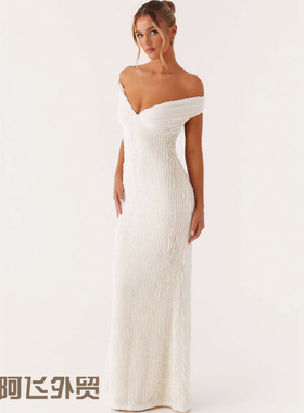 Lace sexy casual draped satin vest素雅一字肩低胸后背镂空系带