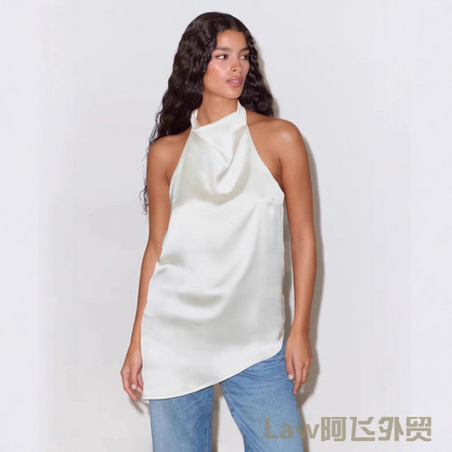 Shorttopsexysleevelessslimfits