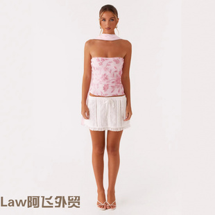 women long sleeved 露背潮流亮片刺绣性感 Lace shirt个性 sexy