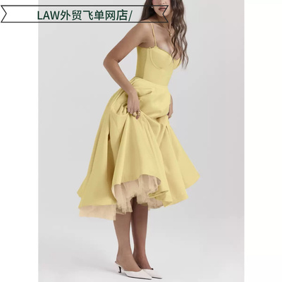 SexysatindeepV-neckpartydress