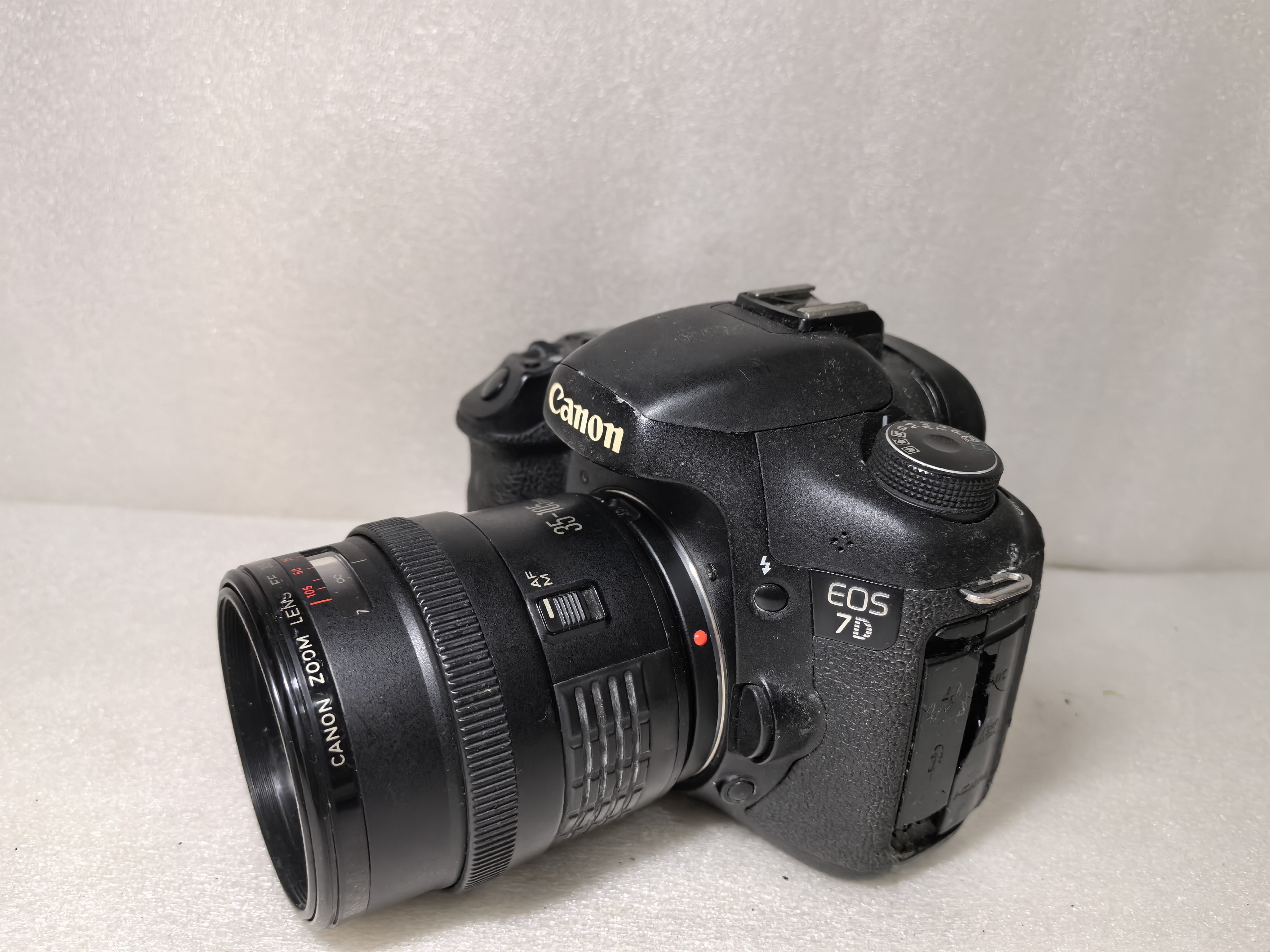 报废相机 二手佳能EOS 7D单反相机佳能7D带镜头抵账顶账机坏的
