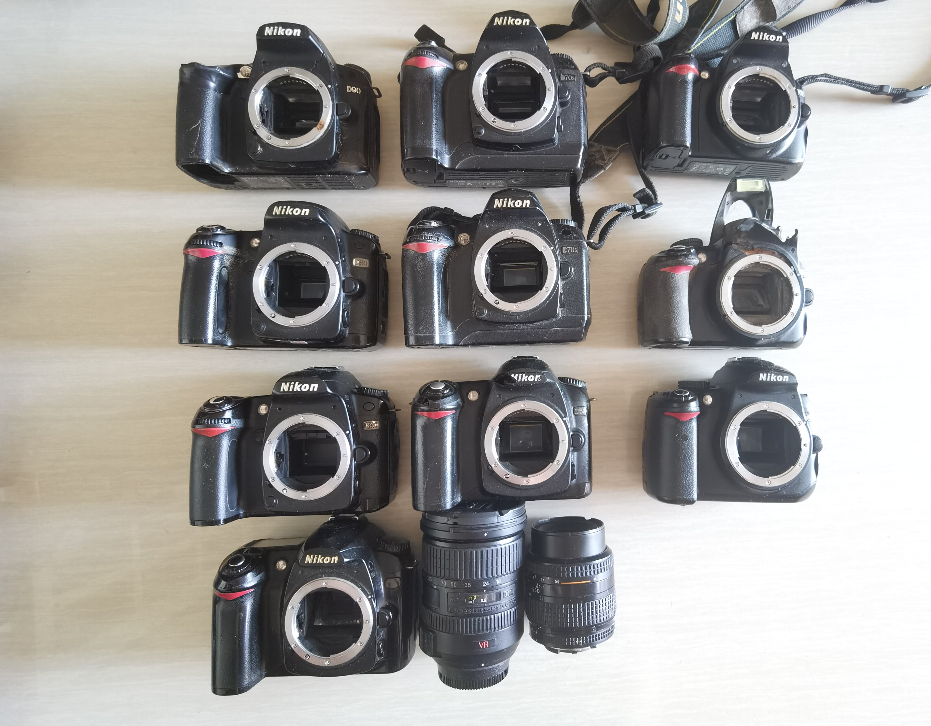 报废相机二手相机 Nikon尼康D100坏的单反D3100 D3000顶账抵账机