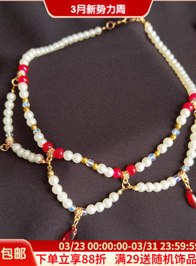 原创手工璎珞项圈旗袍明制日常