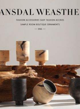 陶瓷艺术品新中式卫生间卧室手工