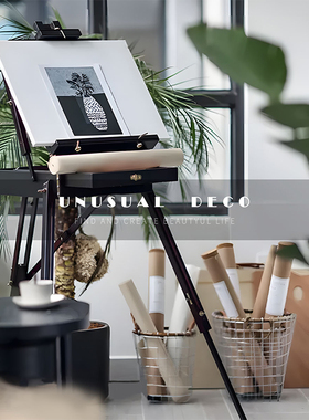 阳台摆件软装样板间摆件实木