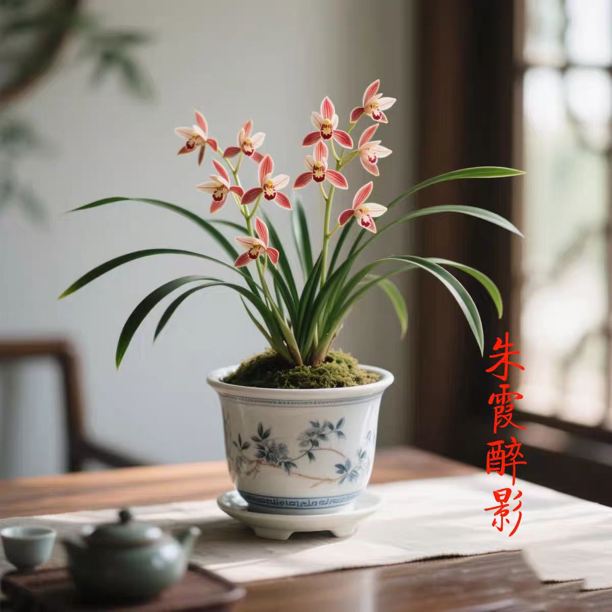 朱霞醉影浓香新品阳台盆栽