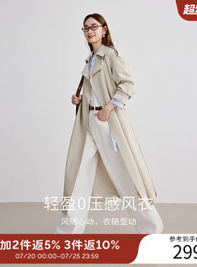 衣香丽影高级感风衣女中长款2025秋装新款今年流行英伦风爆款外套