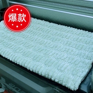 冬季新款电动三轮车坐垫加绒加厚海宝牛电金彭盛昊金博云朵通用