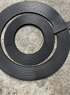 优质加厚法兰橡胶垫片耐油密封圈阀门平垫黑胶垫DN50 80 100 150