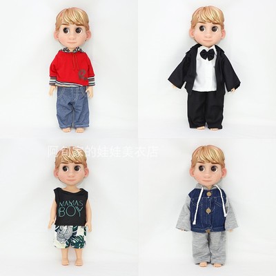 40cm沙龙娃娃多款男孩休闲套装