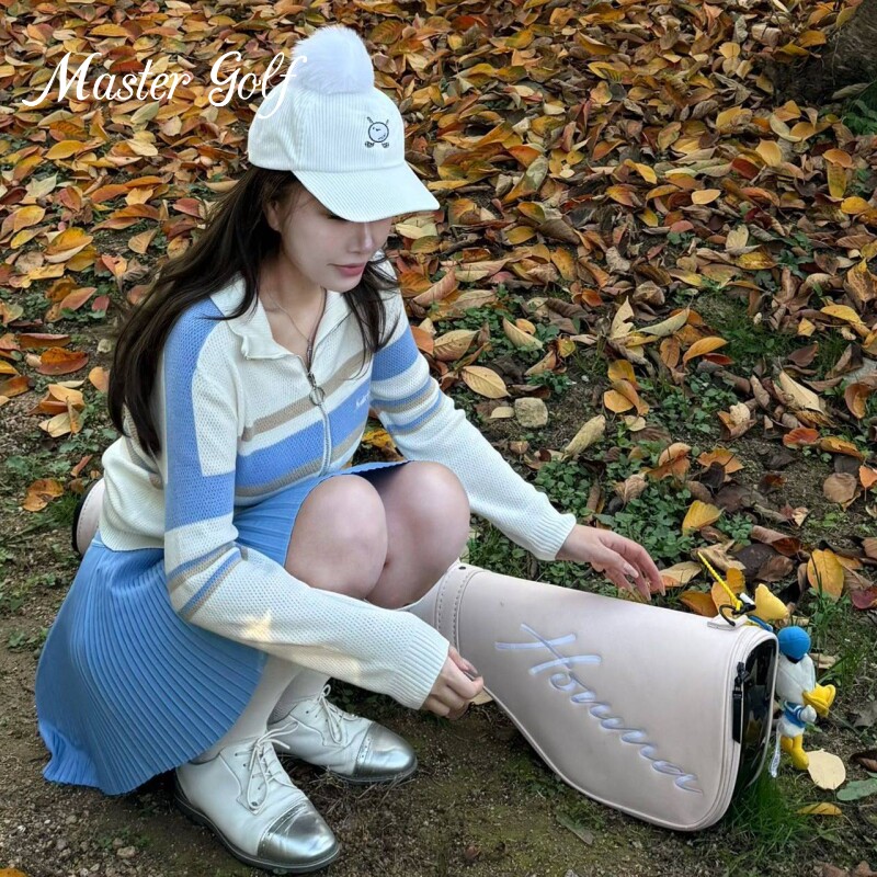 MG网球女套装上衣2026秋冬高级感韩国老钱风休闲户外学院风训练服