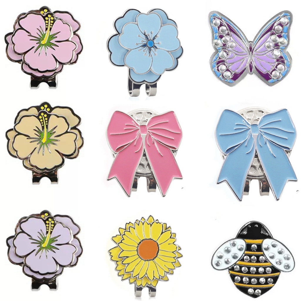 高尔夫帽夹马克果岭球位golfMark